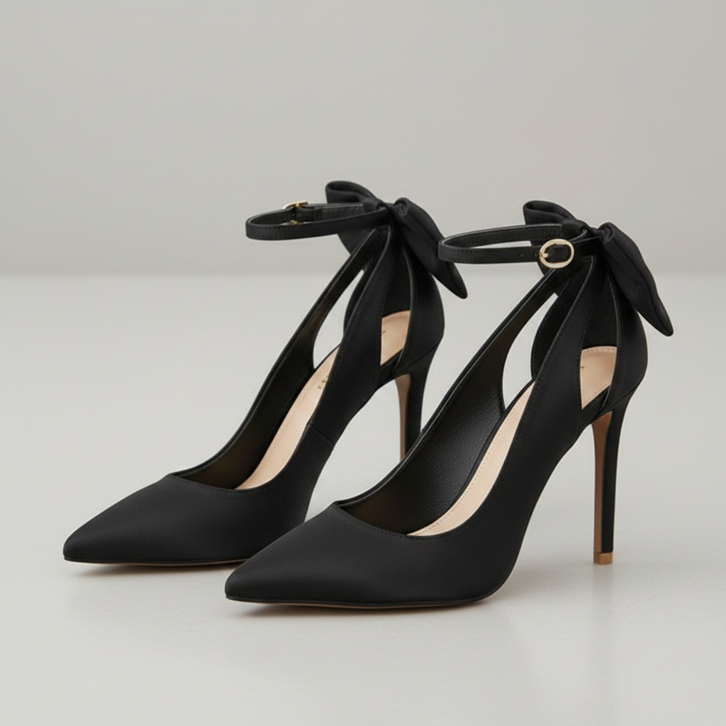 Accessories Bow Pointed Heels Fashique Lux