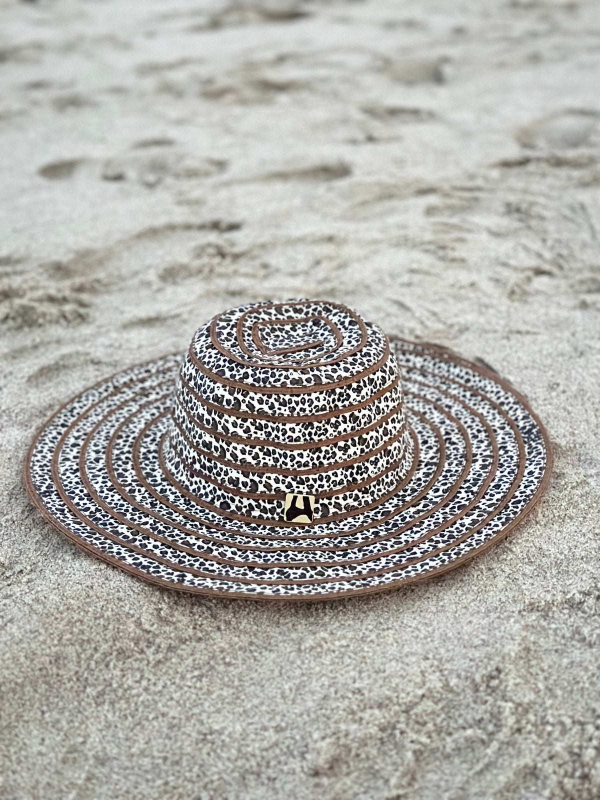 Accessories Leopard Ribbon Hat Fashique Lux