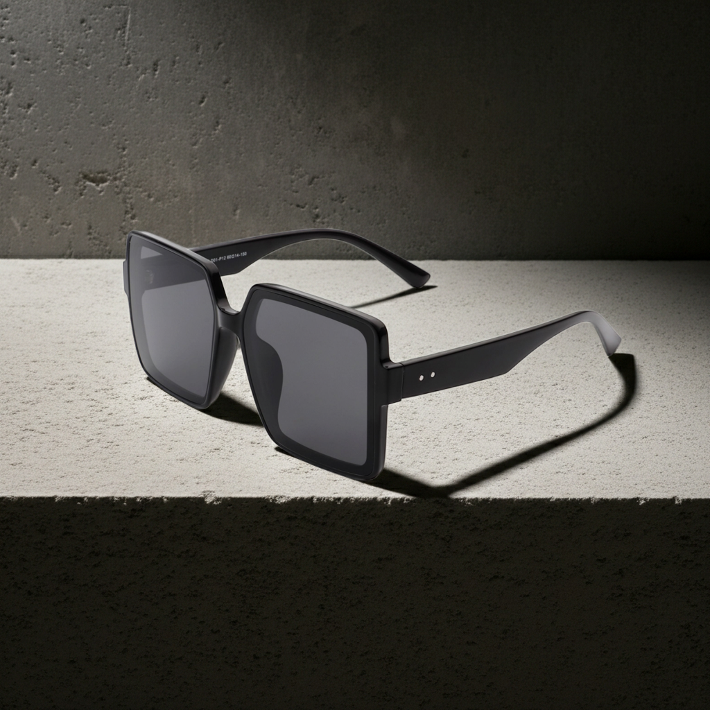 Sunglasses Retro Flat Sunglasses Fashique Lux