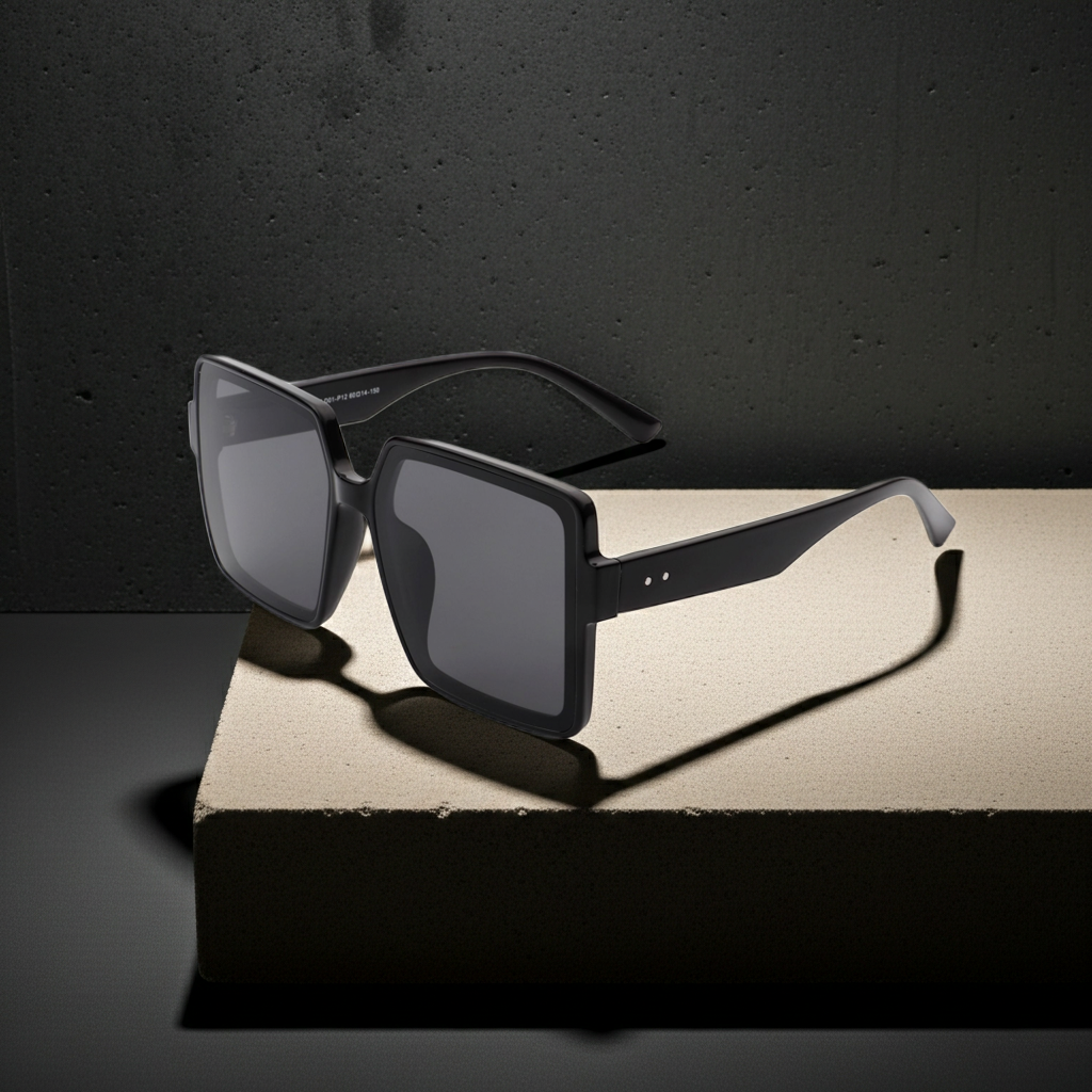 Sunglasses Retro Flat Sunglasses Fashique Lux