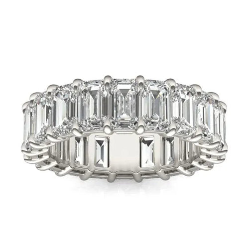 Rings Emerald Eternity Ring Fashique Lux