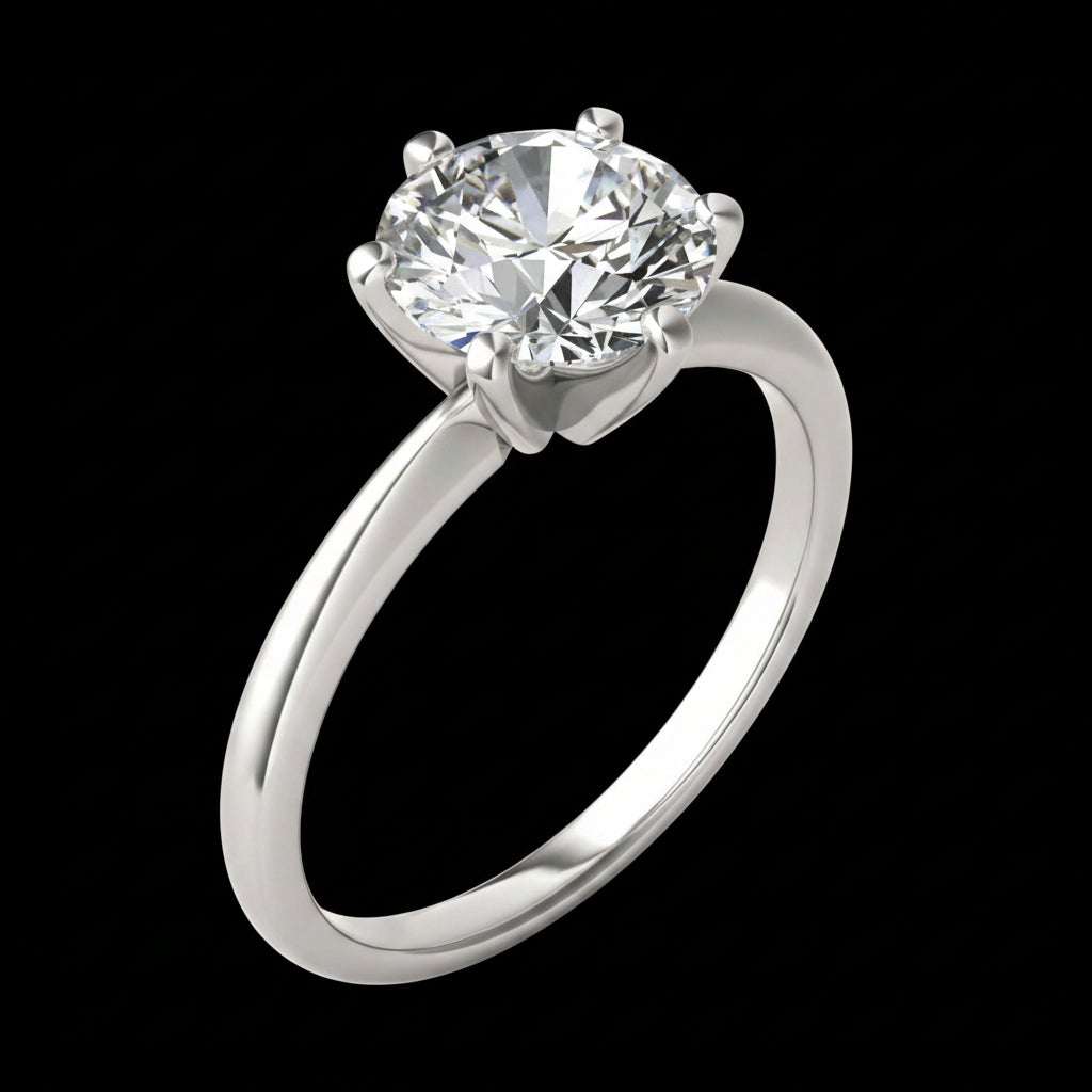 Rings Diamond Solitaire 3CTW Fashique Lux