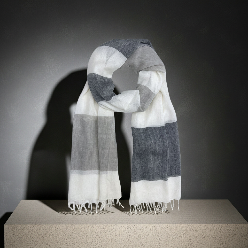 Scarves & Bandanas Bold Stripe Scarf Fashique Lux