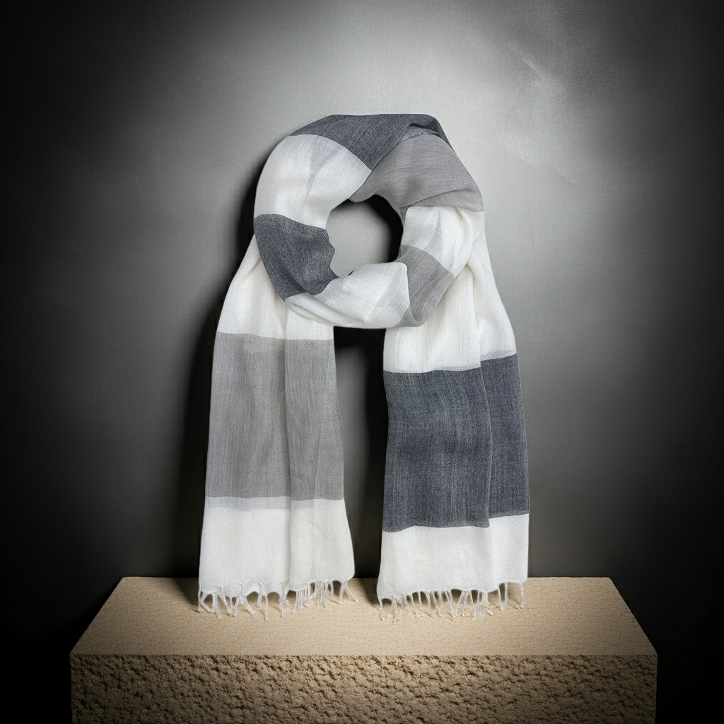 Scarves & Bandanas Bold Stripe Scarf Fashique Lux