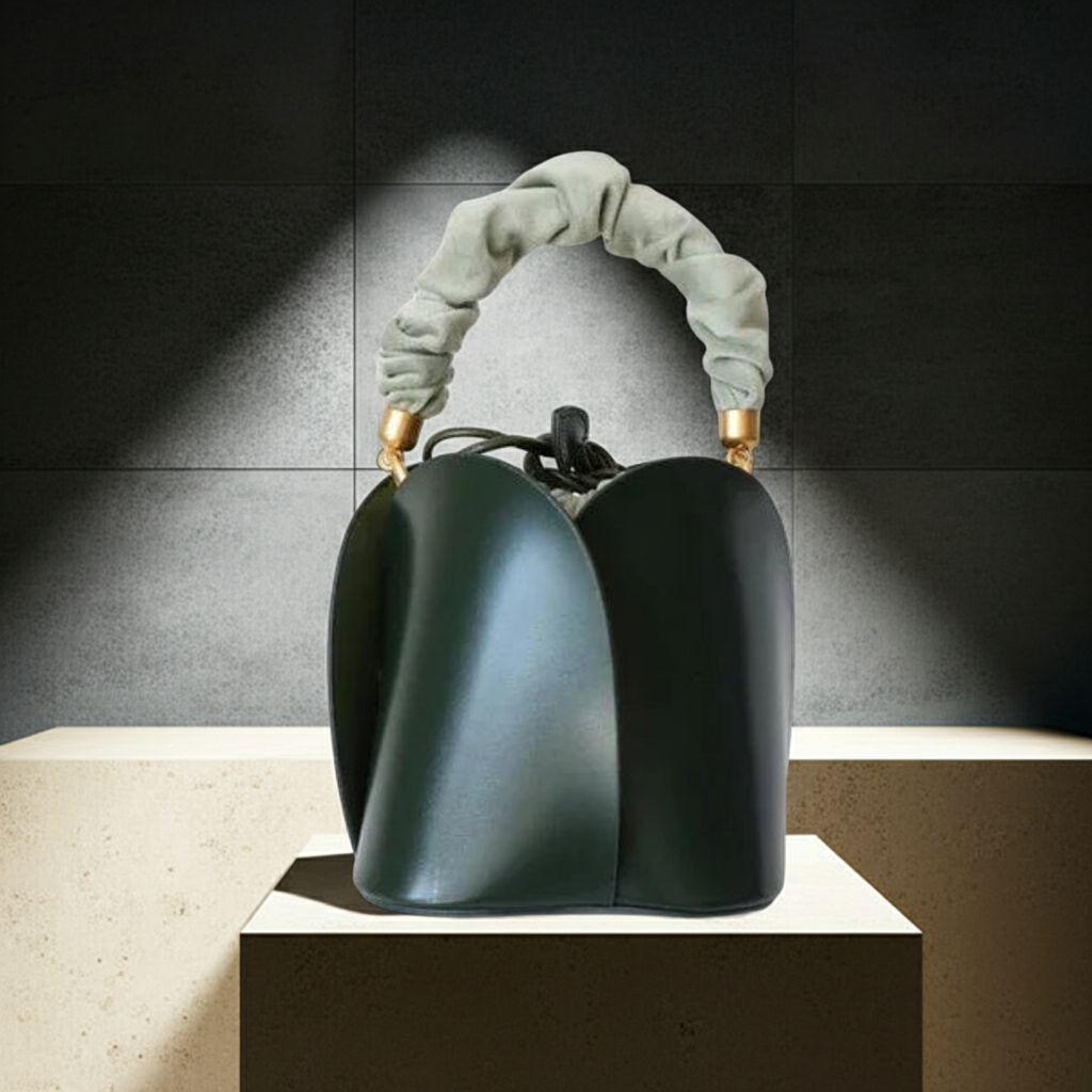 Handbags Leather Bucket Bag Fashique Lux