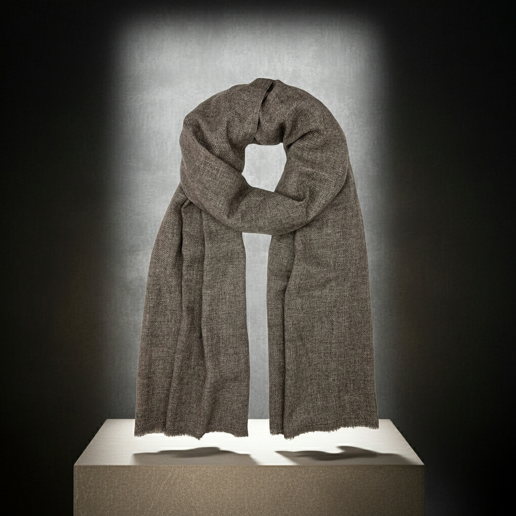 Scarves & Bandanas Espresso Cashmere Scarf Fashique Lux