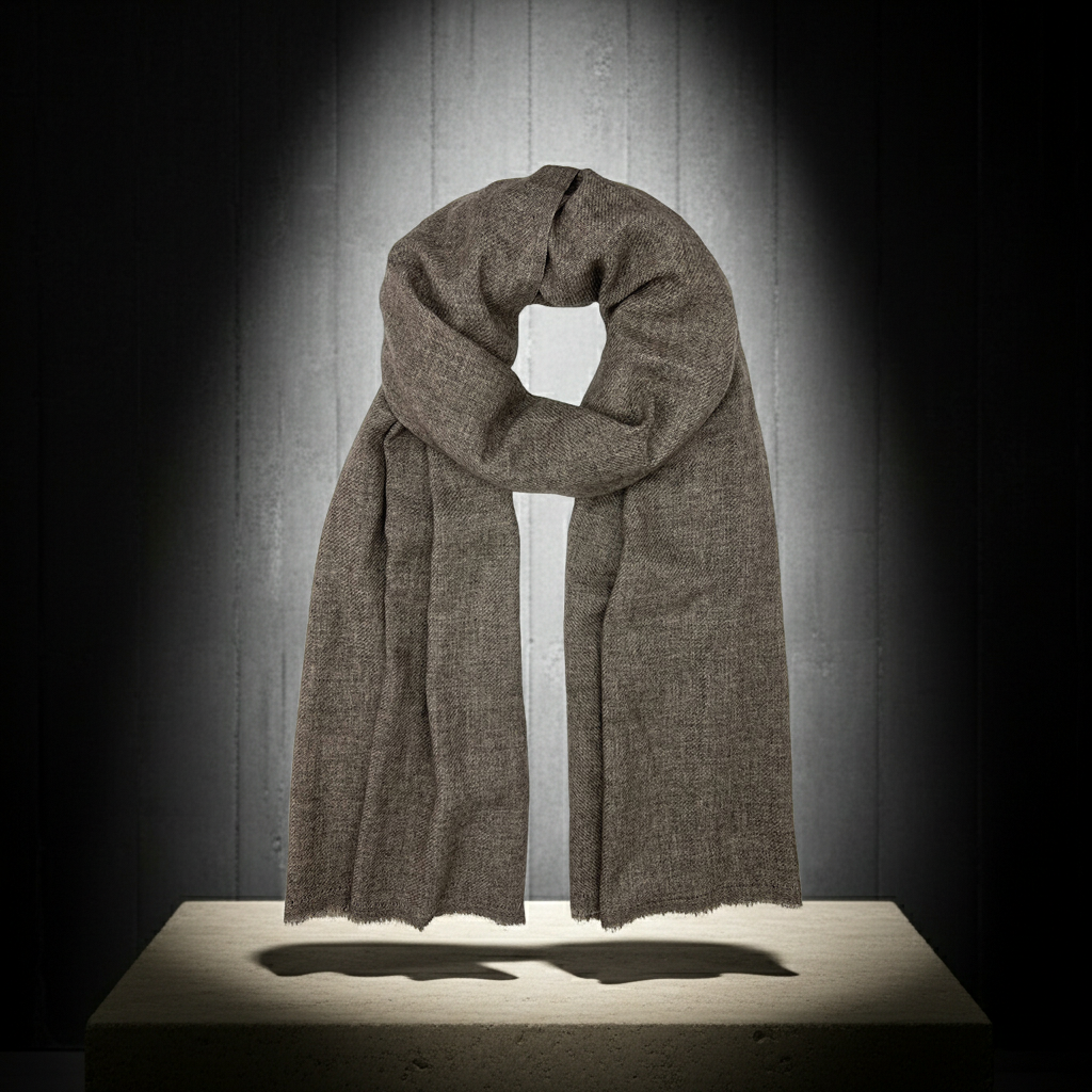 Scarves & Bandanas Espresso Cashmere Scarf Fashique Lux