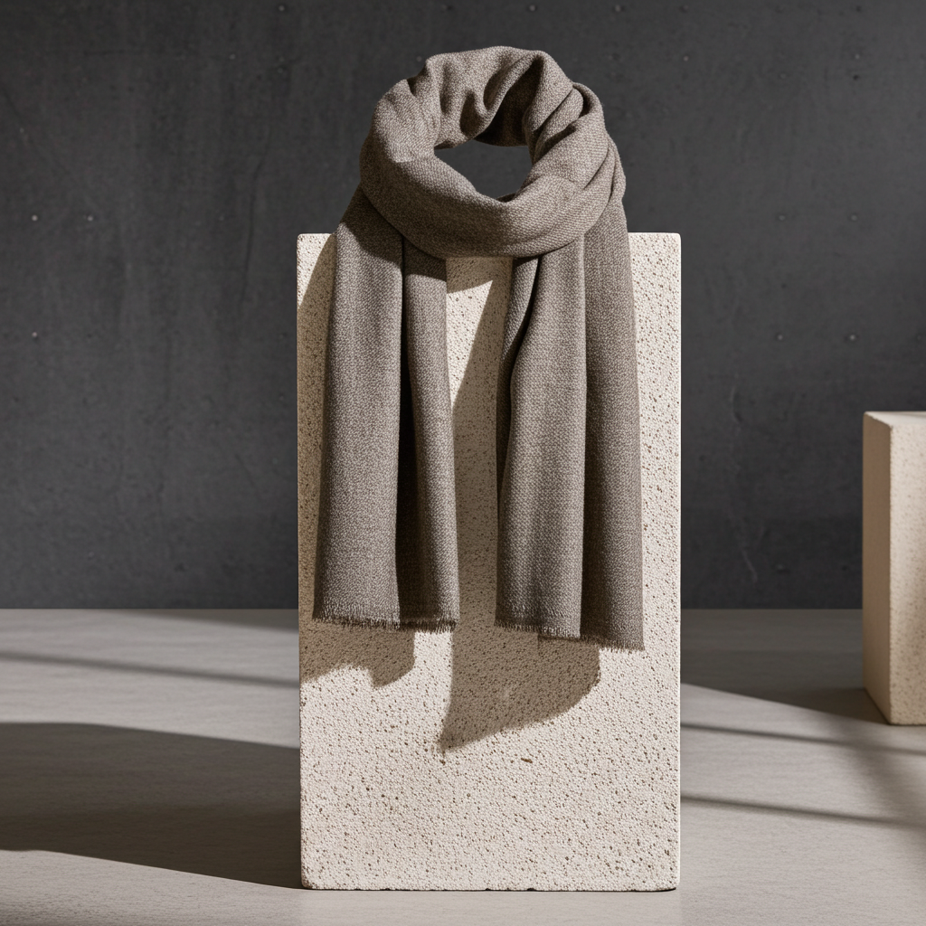 Scarves & Bandanas Espresso Cashmere Scarf Fashique Lux