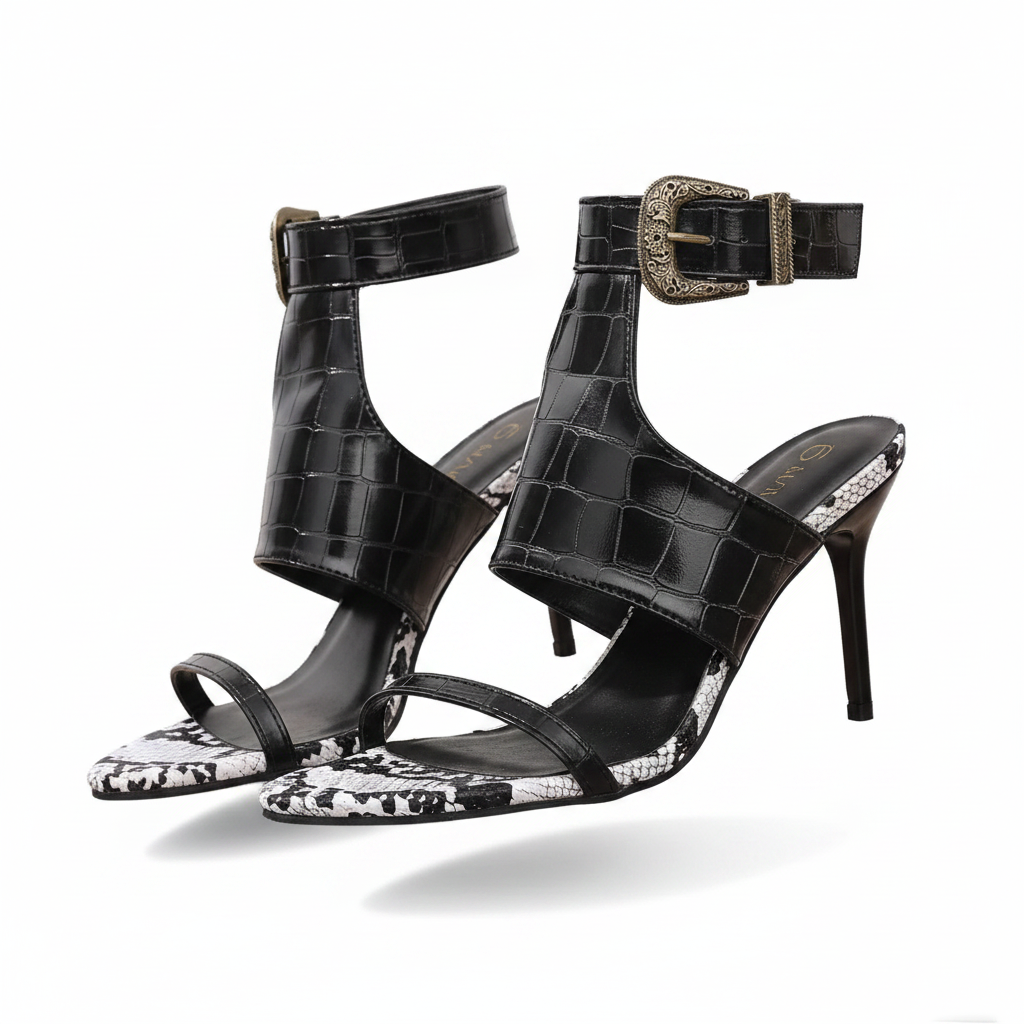 Heels Ankle High Heels Fashique Lux