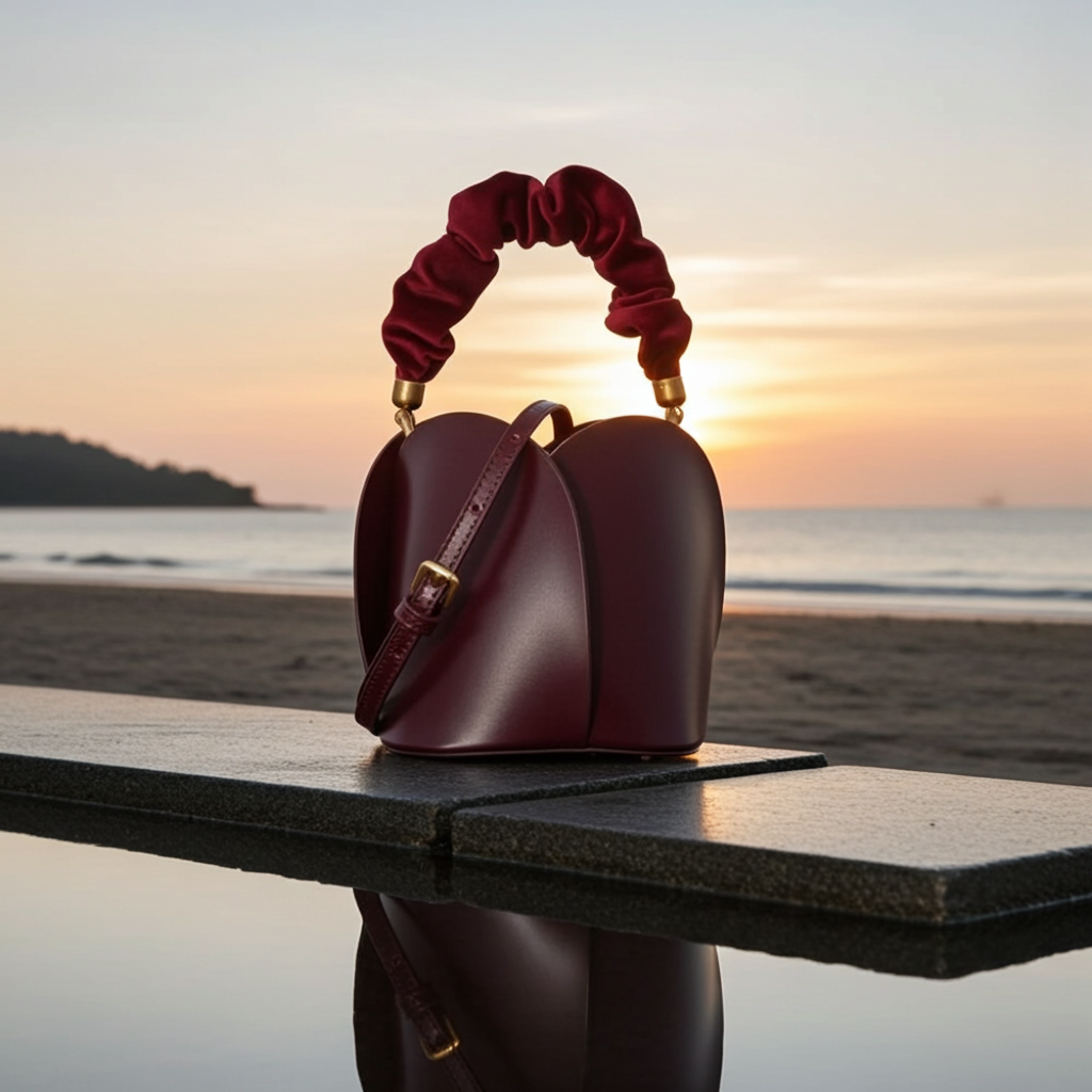 Handbags Leather Bucket Bag Fashique Lux