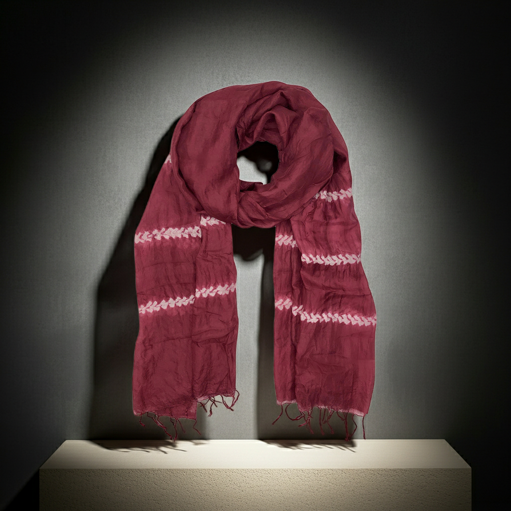 Scarves & Bandanas Silk Tie Scarf Fashique Lux