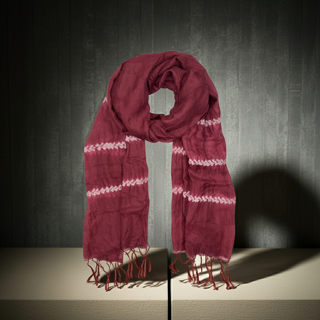 Scarves & Bandanas Silk Tie Scarf Fashique Lux