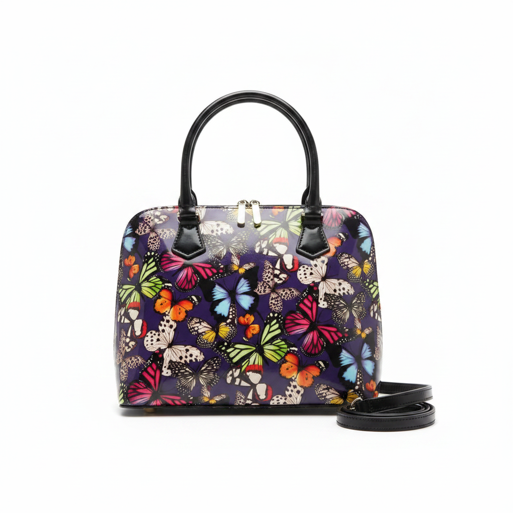 Clutches Butterfly Print Handbag Fashique Lux
