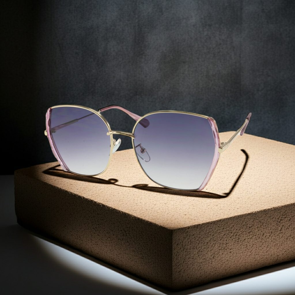Sunglasses Purple Butterfly Sunglasses Fashique Lux