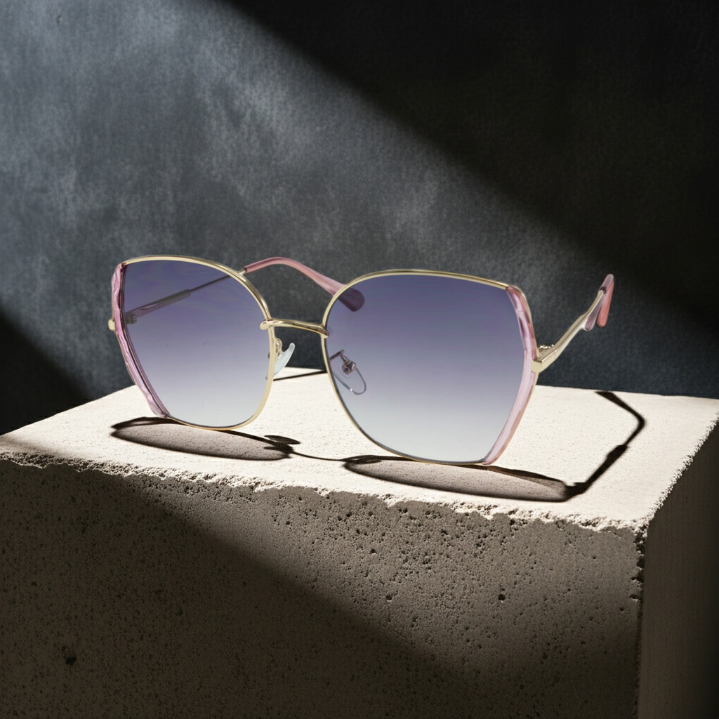 Sunglasses Purple Butterfly Sunglasses Fashique Lux