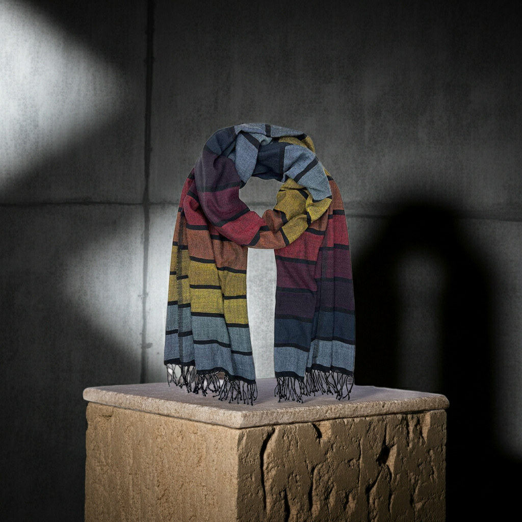 Scarves & Bandanas Rainbow Wrap Scarf Fashique Lux