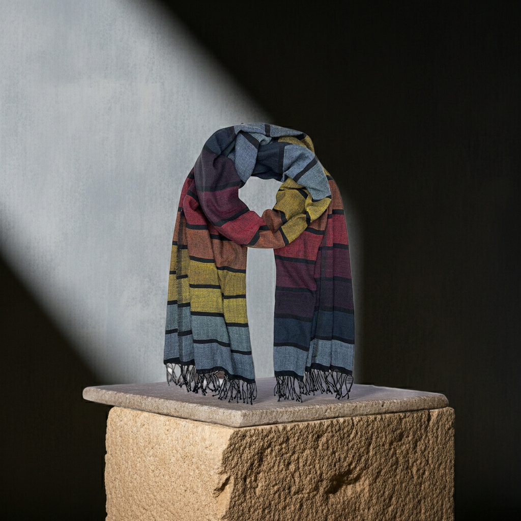 Scarves & Bandanas Rainbow Wrap Scarf Fashique Lux
