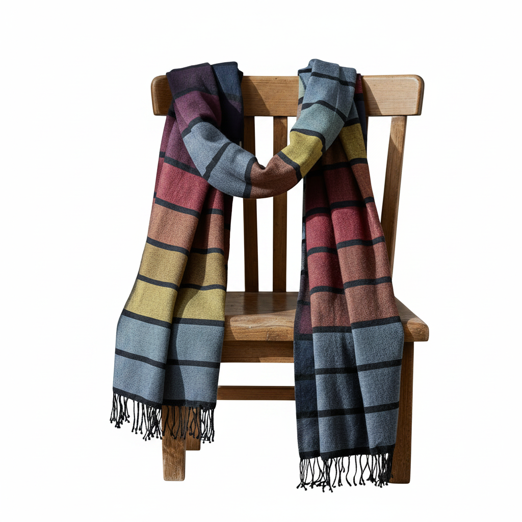 Scarves & Bandanas Rainbow Wrap Scarf Fashique Lux