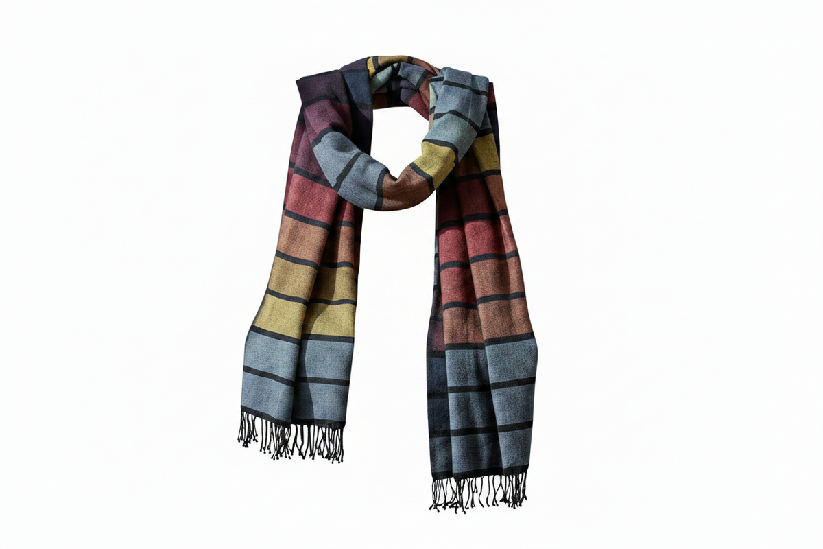 Scarves & Bandanas Rainbow Wrap Scarf Fashique Lux