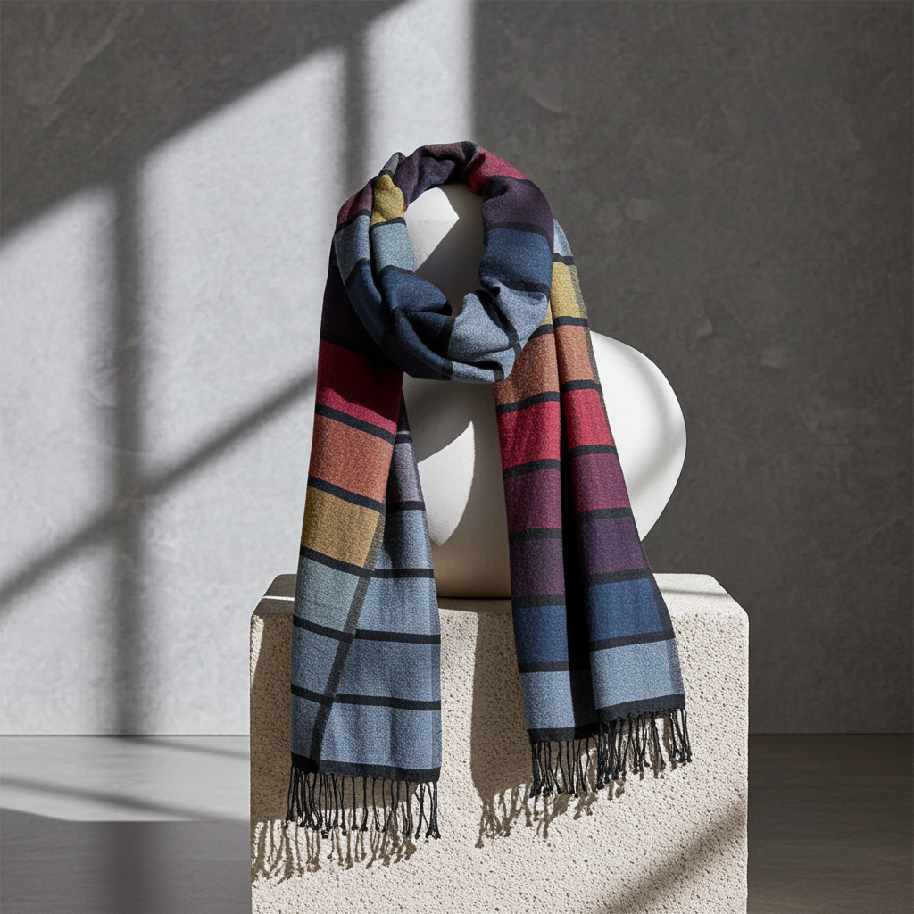 Scarves & Bandanas Rainbow Wrap Scarf Fashique Lux