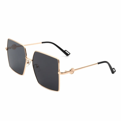 Sunglasses Black Flat Top Sunglasses Fashique Lux
