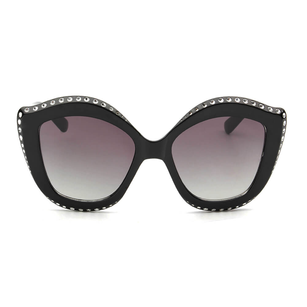 Sunglasses Round Cat Eye Fashique Lux