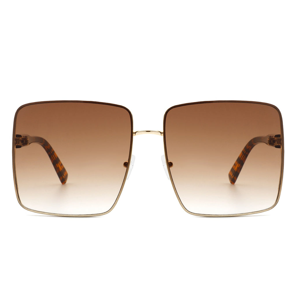 Sunglasses Tinted Square Sunglasses Fashique Lux