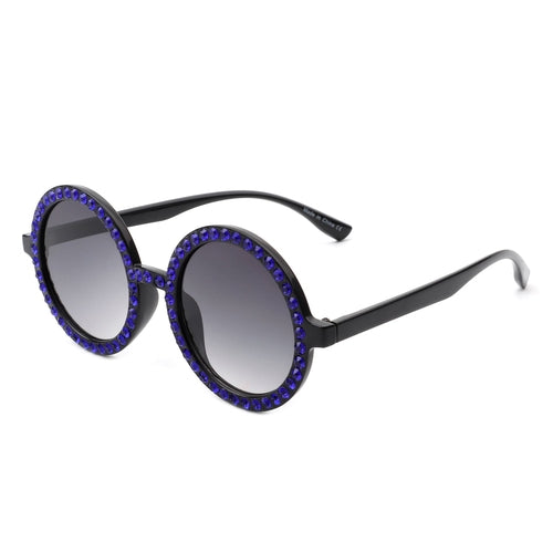 Sunglasses Purple Rhinestone Sunglasses Fashique Lux
