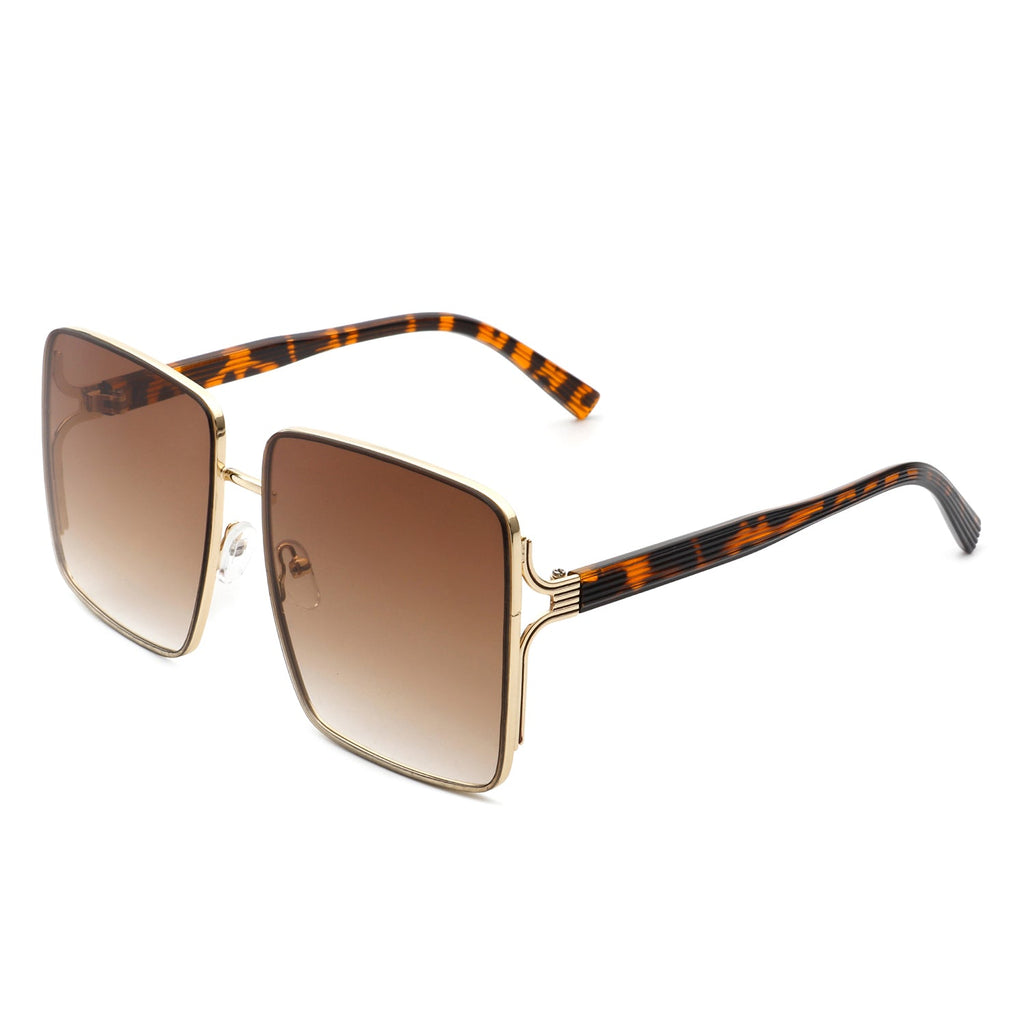 Sunglasses Tinted Square Sunglasses Fashique Lux