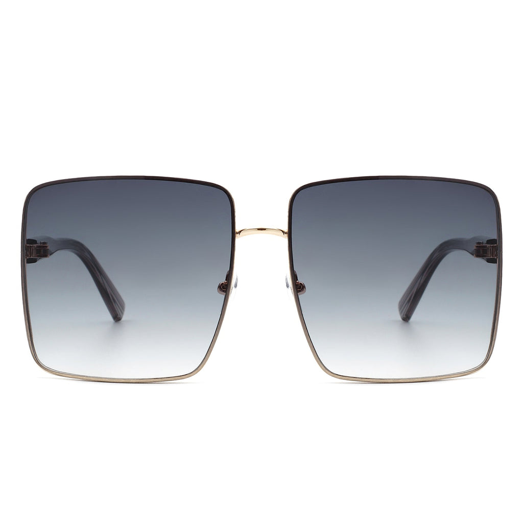 Sunglasses Tinted Square Sunglasses Fashique Lux