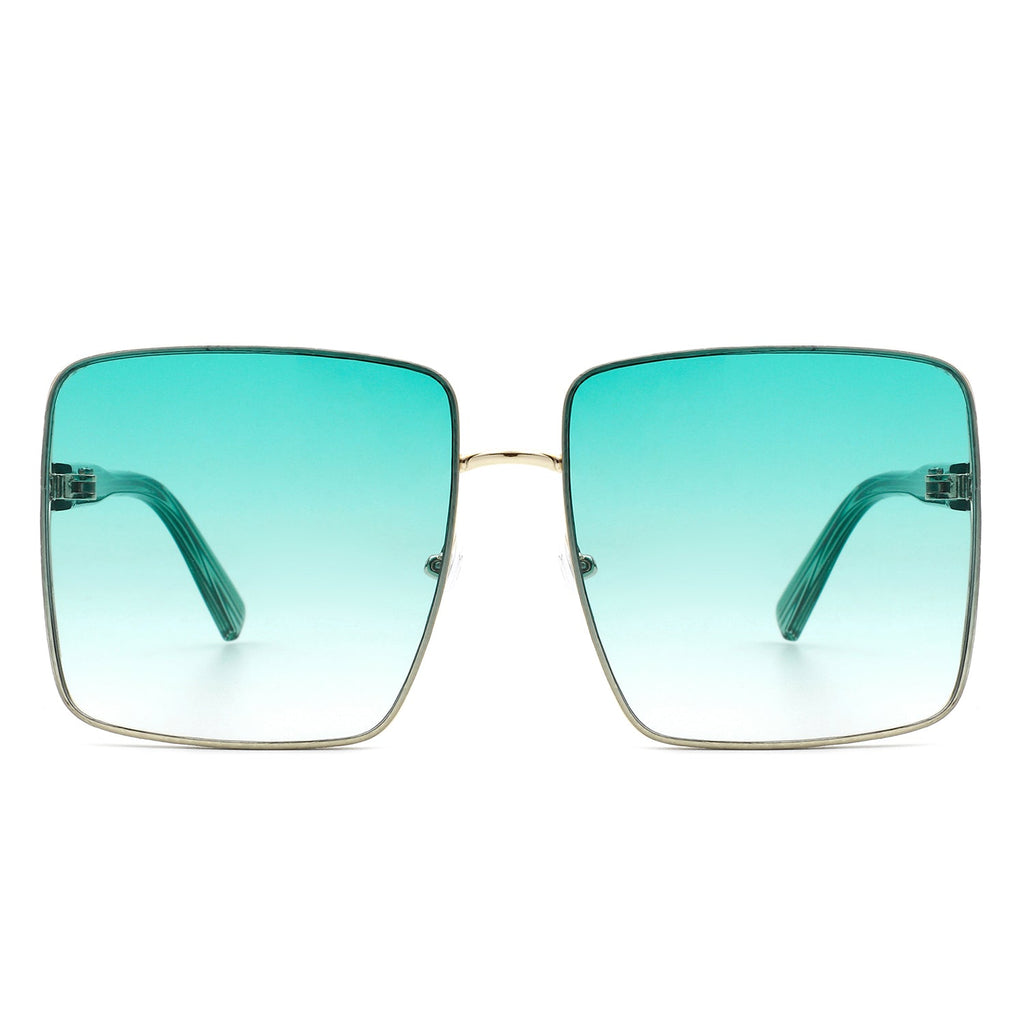 Sunglasses Tinted Square Sunglasses Fashique Lux