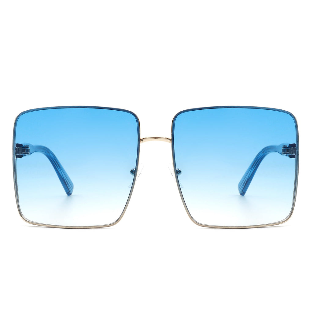 Sunglasses Tinted Square Sunglasses Fashique Lux