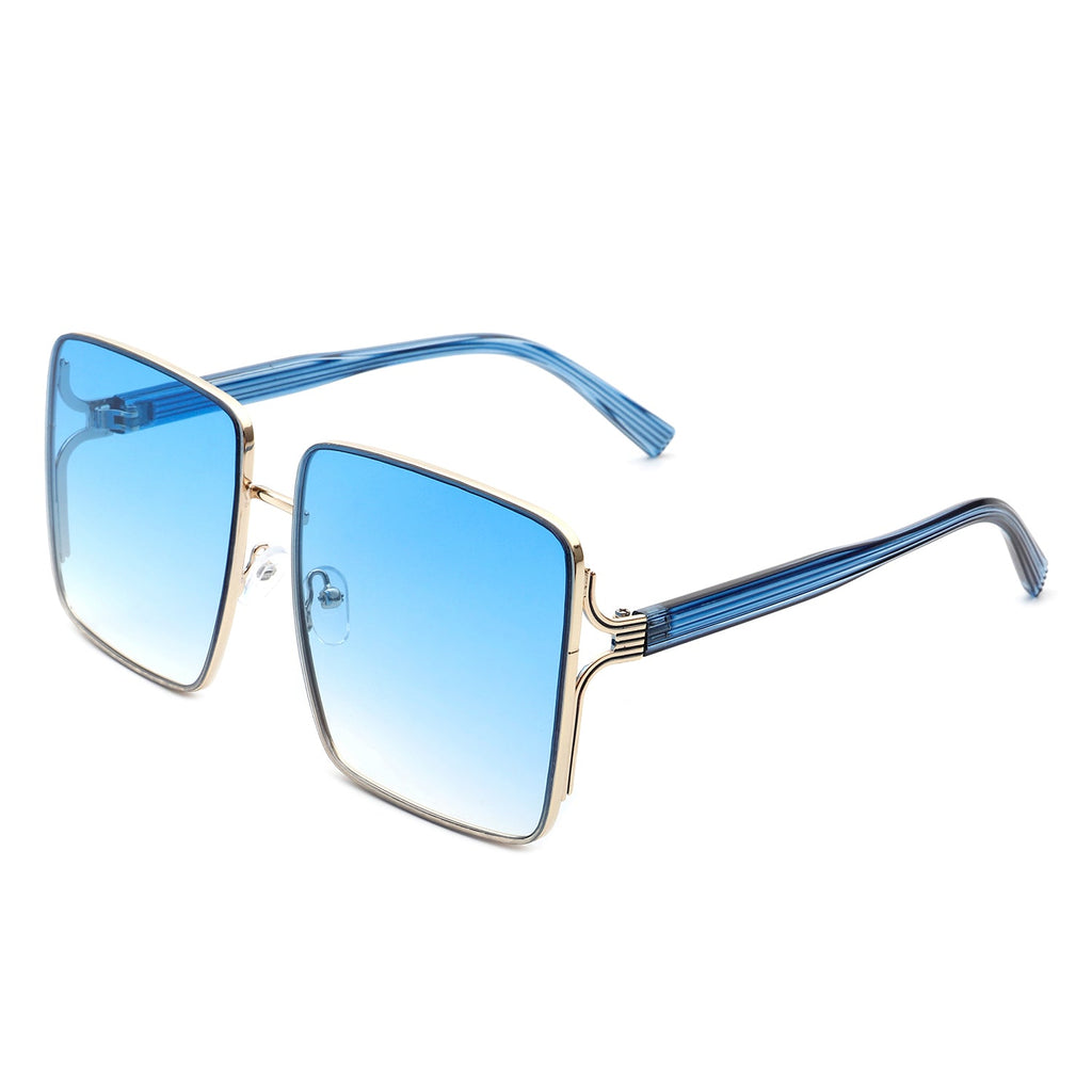 Sunglasses Tinted Square Sunglasses Fashique Lux