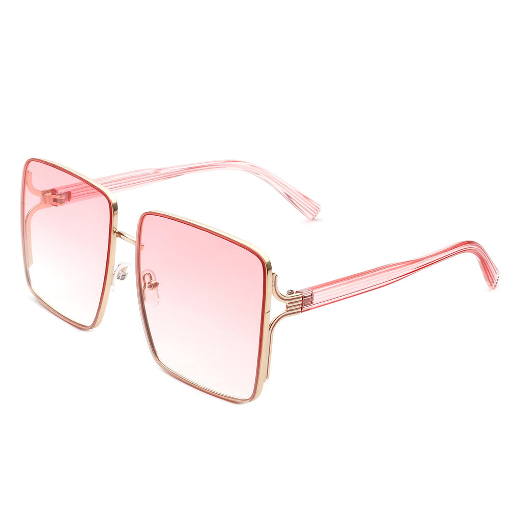 Sunglasses Tinted Square Sunglasses Fashique Lux