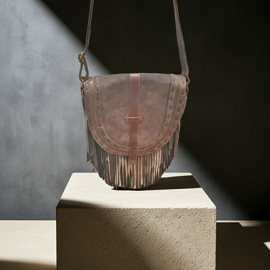 Handbags Boho Fringe Crossbody Fashique Lux