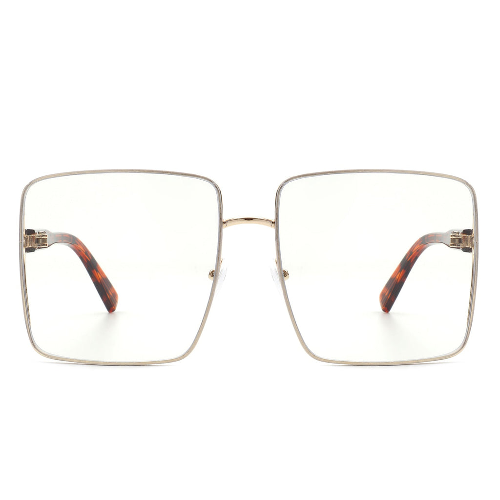 Sunglasses Tinted Square Sunglasses Fashique Lux