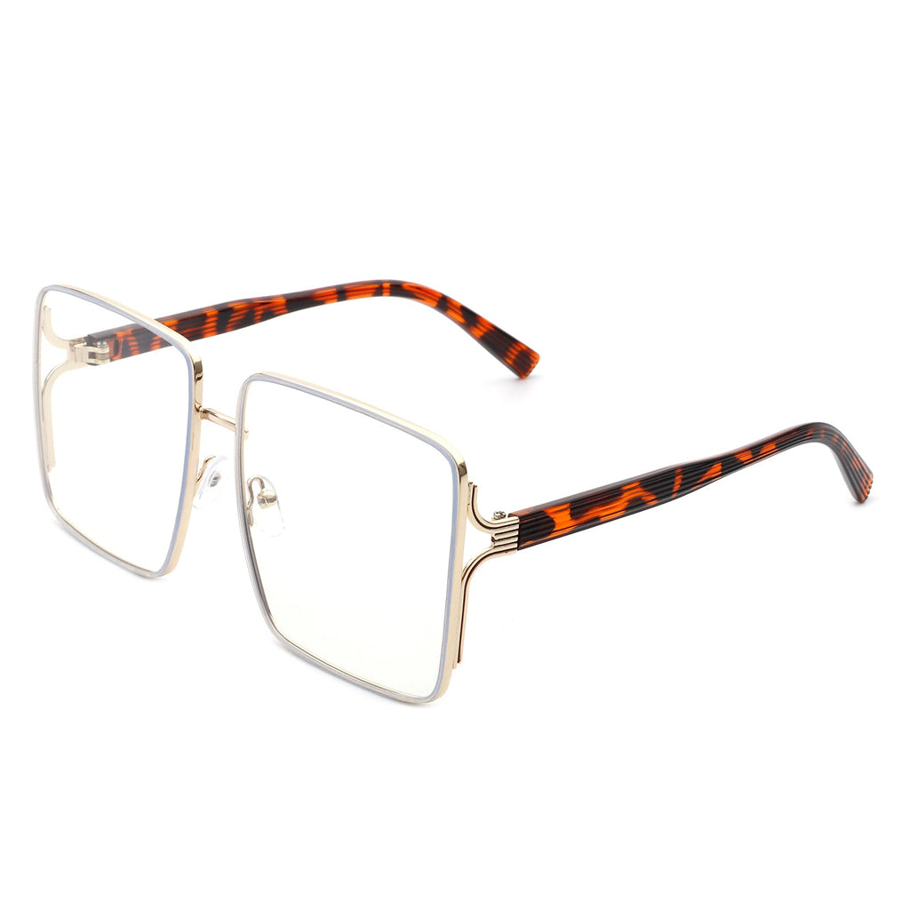 Sunglasses Tinted Square Sunglasses Fashique Lux