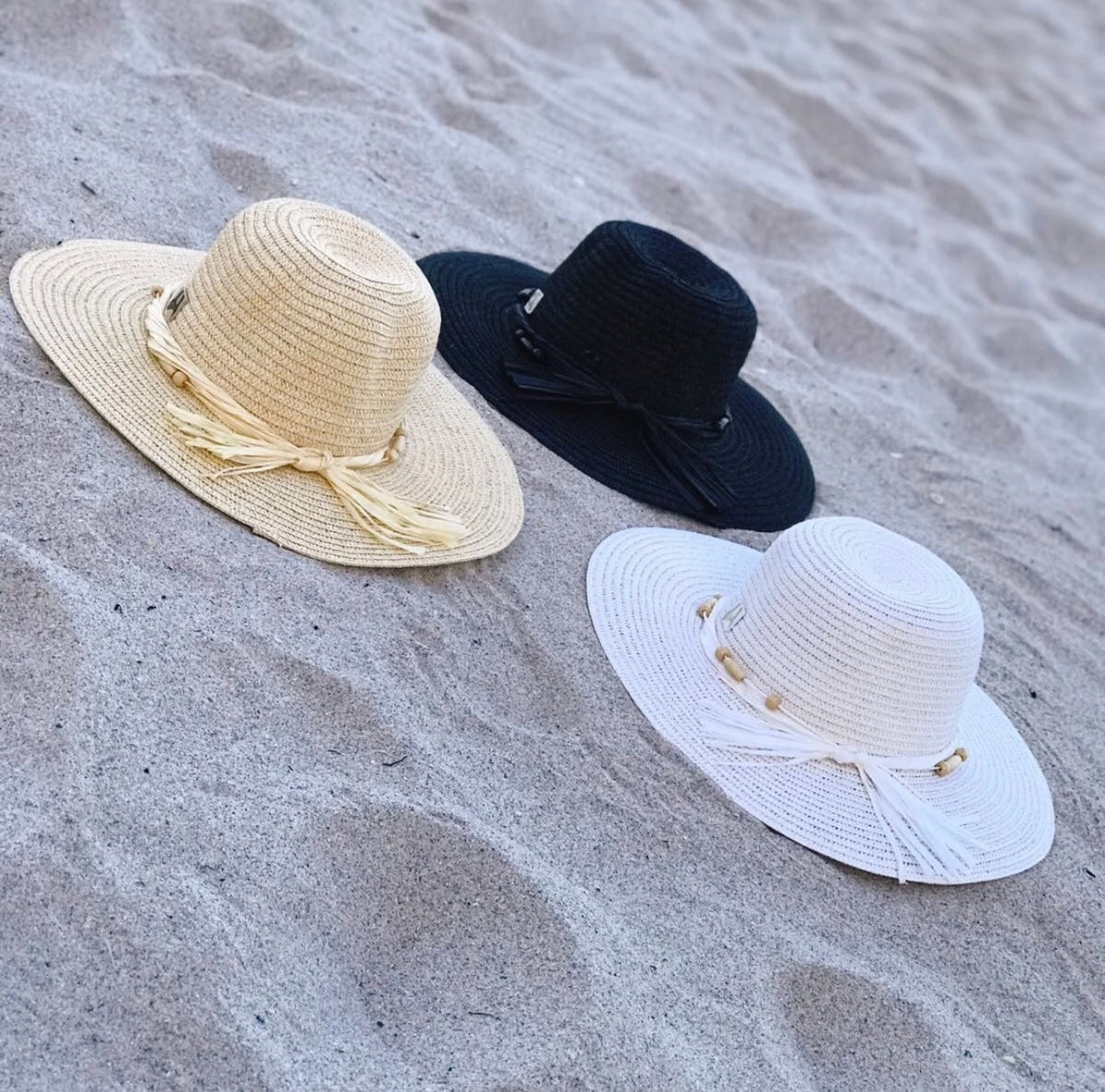 Women's Clothing Wooden Beads Hat Fashique Lux