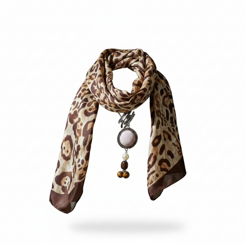 Scarves & Bandanas Animal Pendant Scarf Fashique Lux