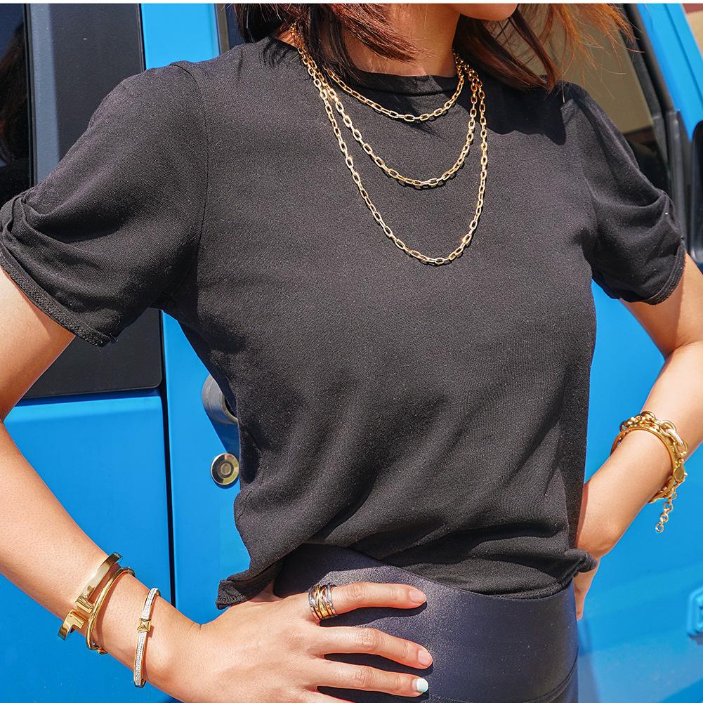 Jewelry & Watches Chain Link Necklace Fashique Lux