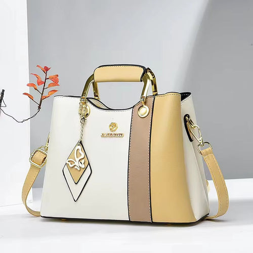 Handbags S White spell Yellow 3-Way Crossbody Fashique Lux