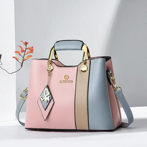 Handbags S pink spell blue 3-Way Crossbody Fashique Lux