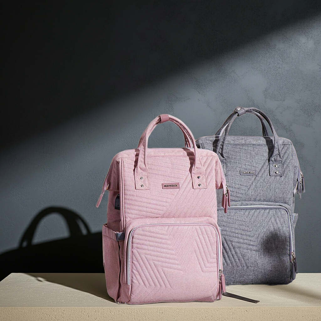 Parenthood & Accessories Quilted Diaper Backpack Fashique Lux