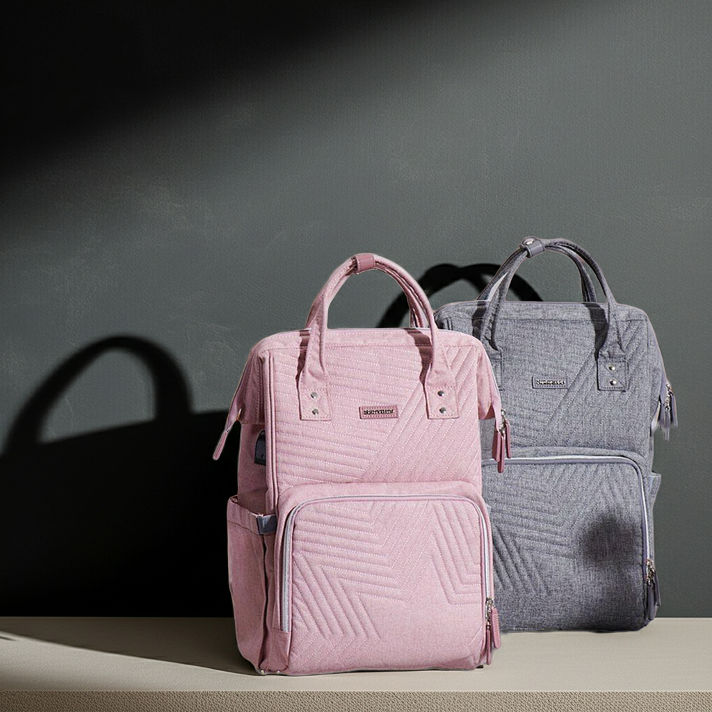 Parenthood & Accessories Quilted Diaper Backpack Fashique Lux
