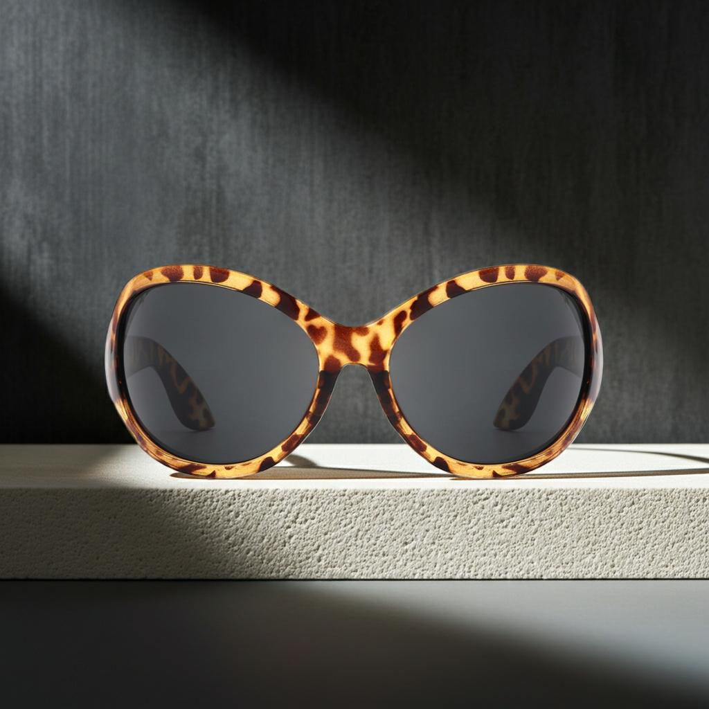 Sunglasses Oversized Round Sunglasses Fashique Lux