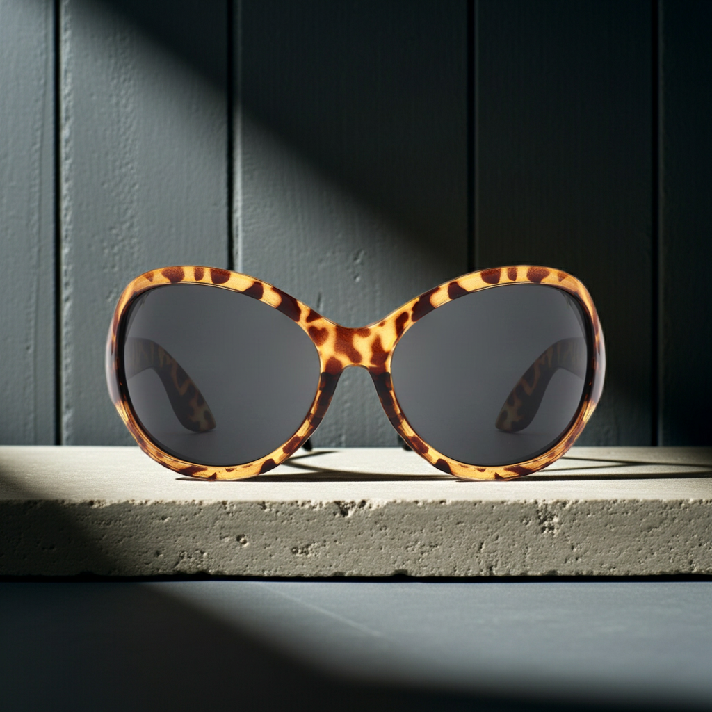 Sunglasses Oversized Round Sunglasses Fashique Lux