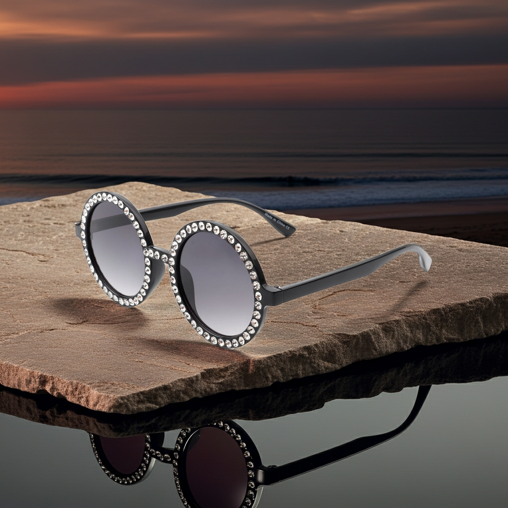 Sunglasses Rhinestone Sunglasses Fashique Lux