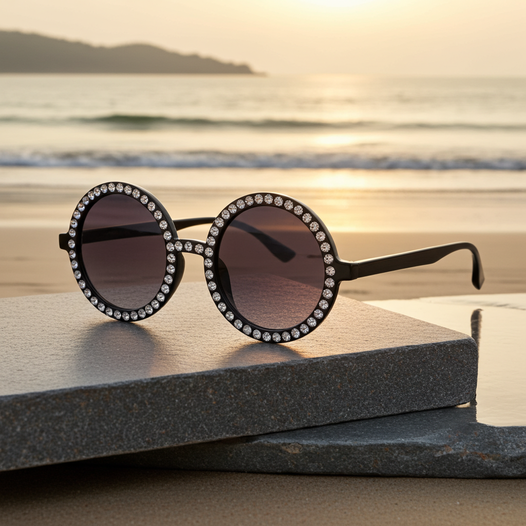 Sunglasses Rhinestone Sunglasses Fashique Lux