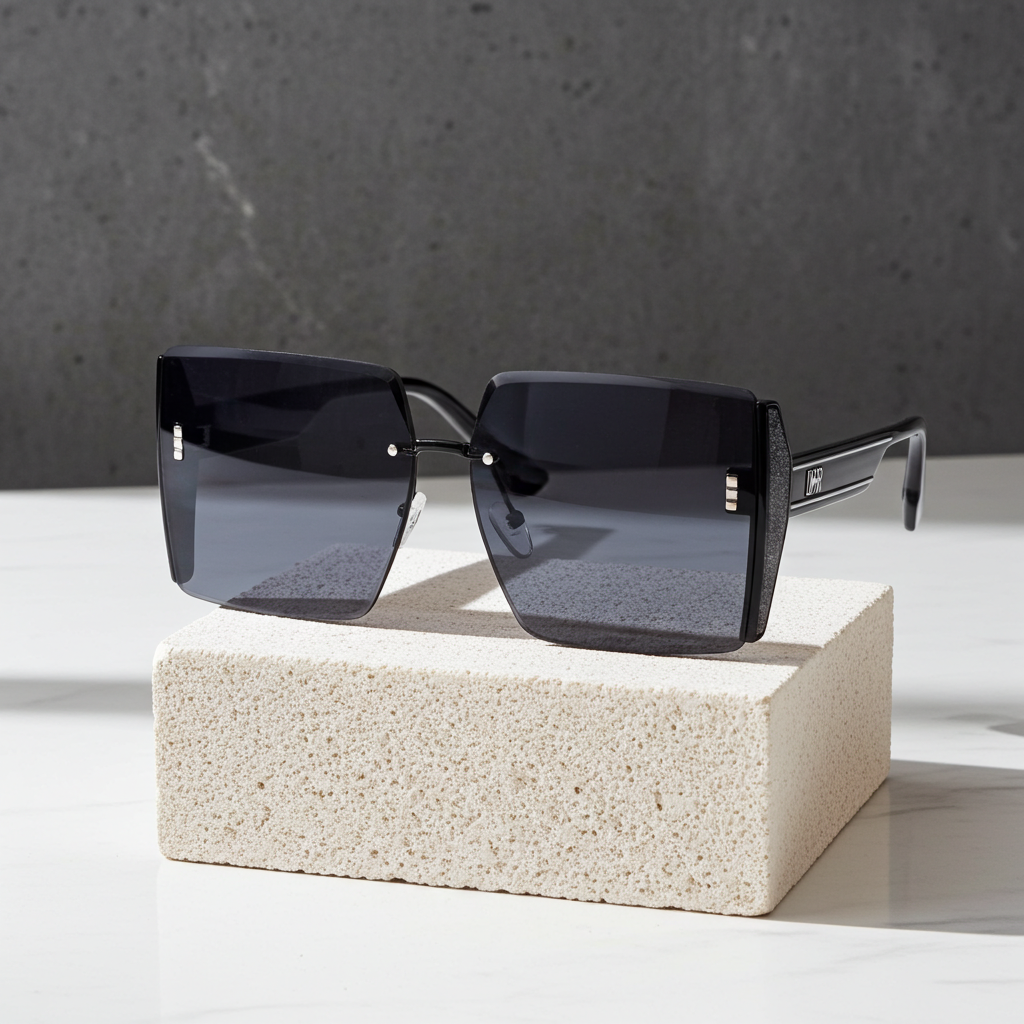 Sunglasses Half Frame Sunglasses Fashique Lux
