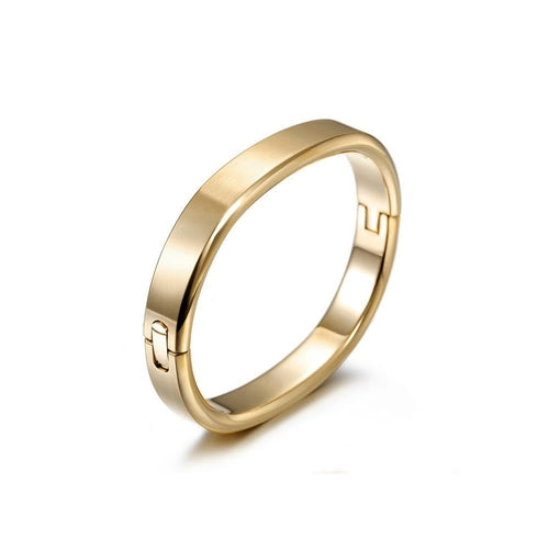 Jewelry & Watches Gold Vintage Minimalist Bangle Fashique Lux
